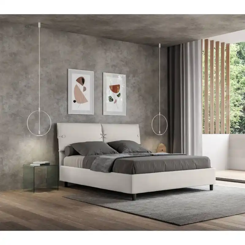 Cama doble Sleeper de Itamoby hecha en Italia con contenedor - zona de dormir