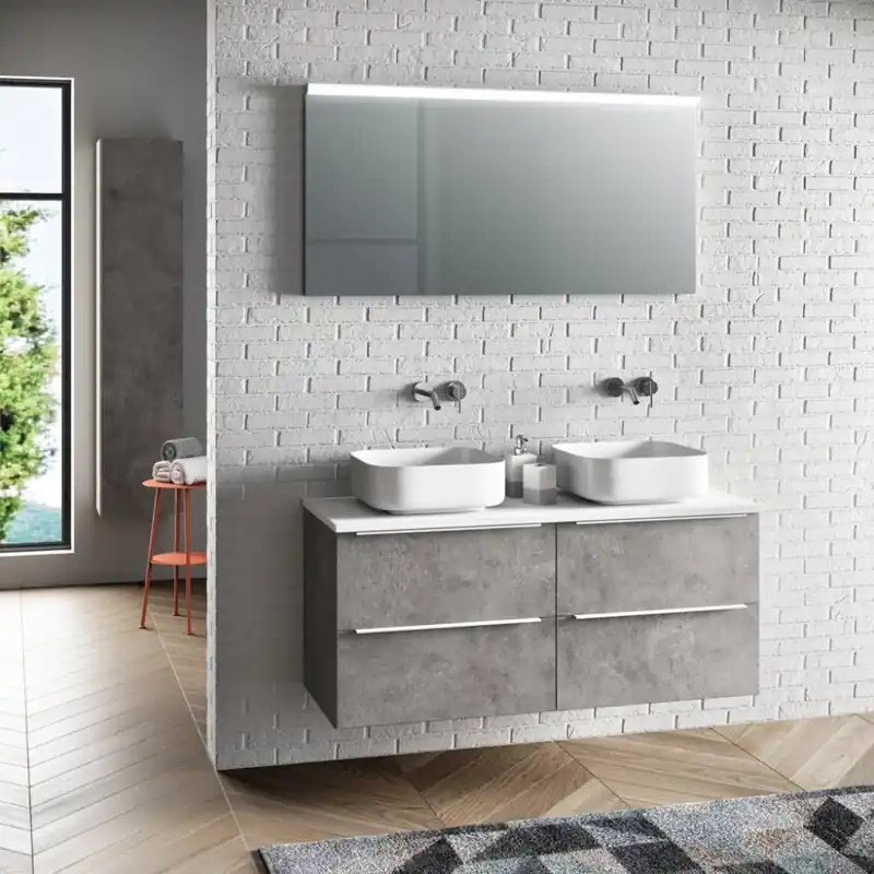 Composición de baño Lella made in Italy completa con 5 piezas - zona de dormir