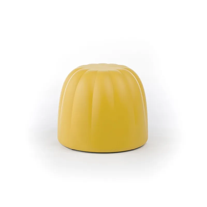 Puf Gelee Slide | Asiento de diseño en poliuretano suave - Mueble de jardin