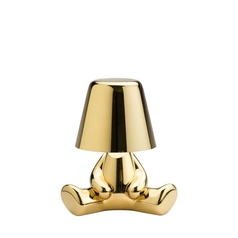Golden Brothers de Qeeboo | Diseño de Stefano Giovannoni - Iluminacion