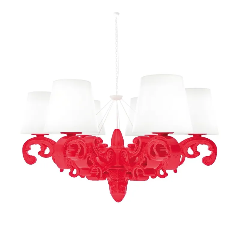 Lámpara colgante con diseño de corona de amor | Diseño barroco pop - Iluminacion