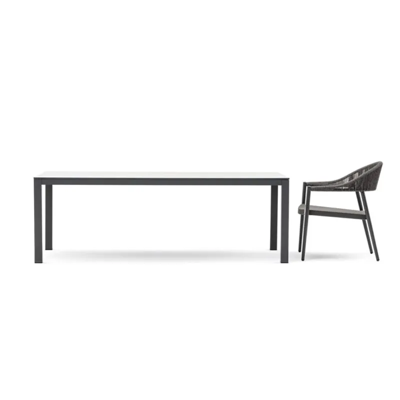 Mesa Victor de Varaschin apta para exteriores disponible en muchos tamaños - Mueble de jardin