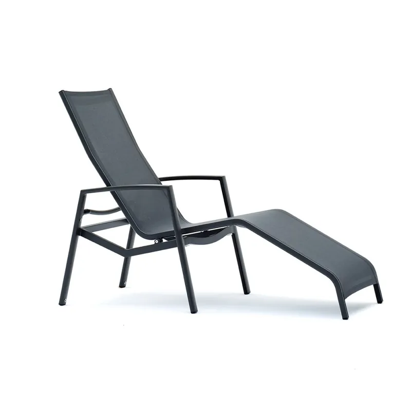 Tumbona Victor de Varaschin apta para exteriores - Mueble de jardin
