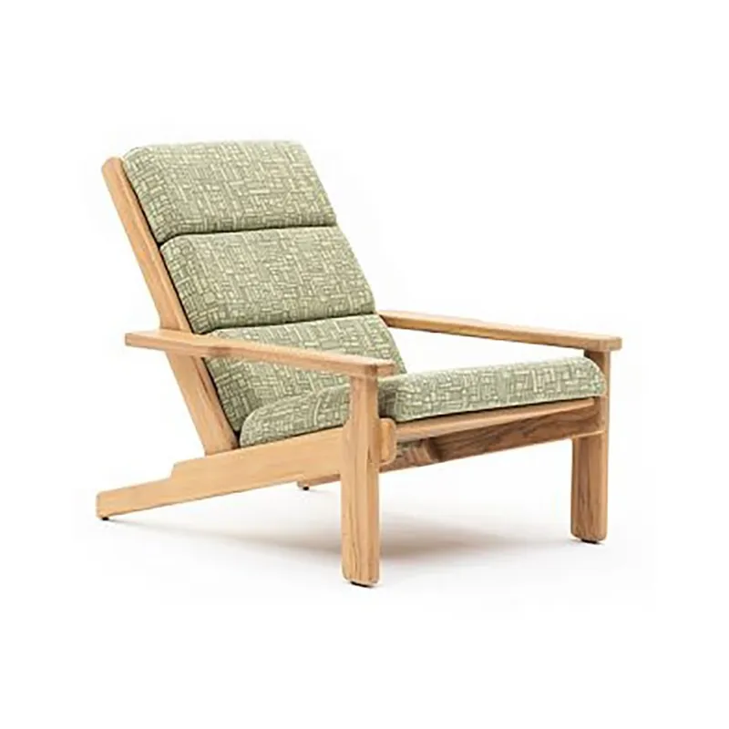 Bergère Bali de Varaschin de madera maciza de Teca - Mueble de jardin