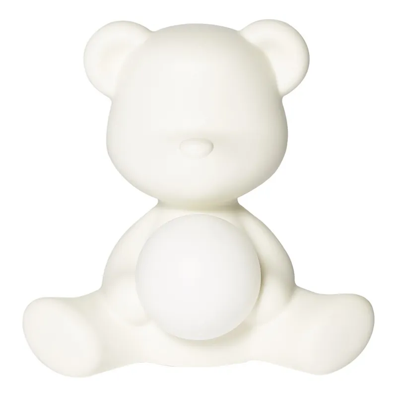 Qeeboo | Teddy Girl | Lámpara de mesa LED diseñada por Stefano Giovannoni - Iluminacion