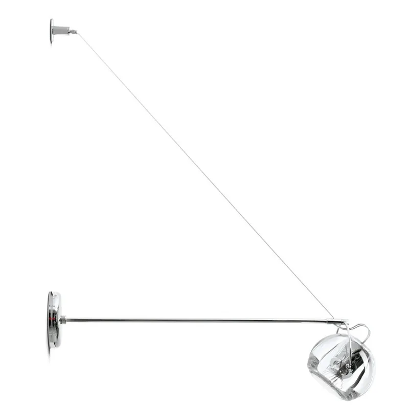 Aplique de pared Beluga de Fabbian en varios acabados - Iluminacion