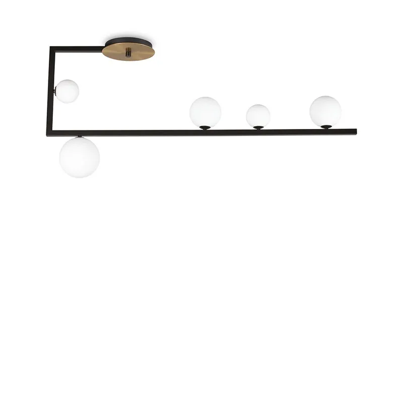 Lámpara de techo Birds de Ideal Lux con estructura metálica - Iluminacion