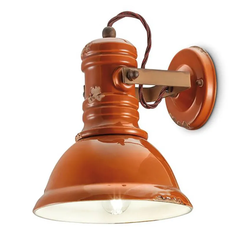 Aplique de pared C1693 de Ferroluce en cerámica disponible en diferentes acabados - Iluminacion