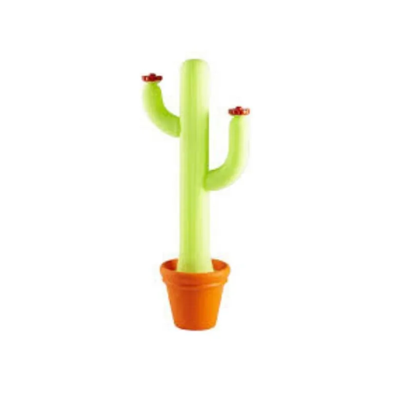 Diseño de diapositivas | Lámpara de pie de polietileno con forma de cactus - Iluminacion