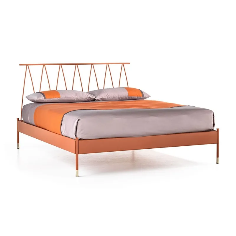 Cama doble Agave de Cantori hecha en Italia - zona de dormir