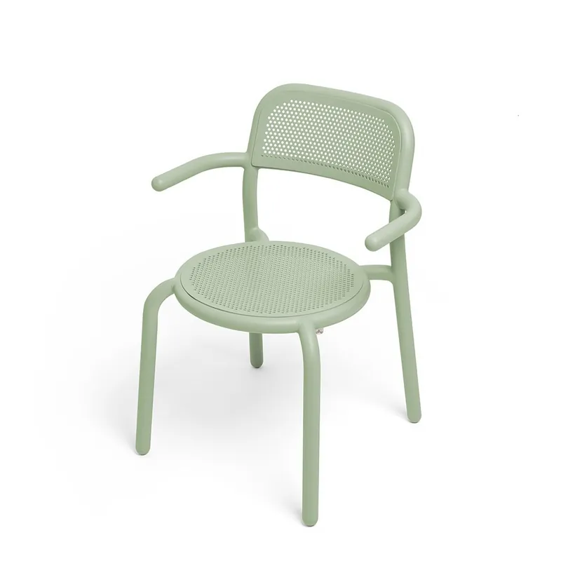 Sillón Fatboy Tonì con reposabrazos, apto para interiores y exteriores. - Mueble de jardin