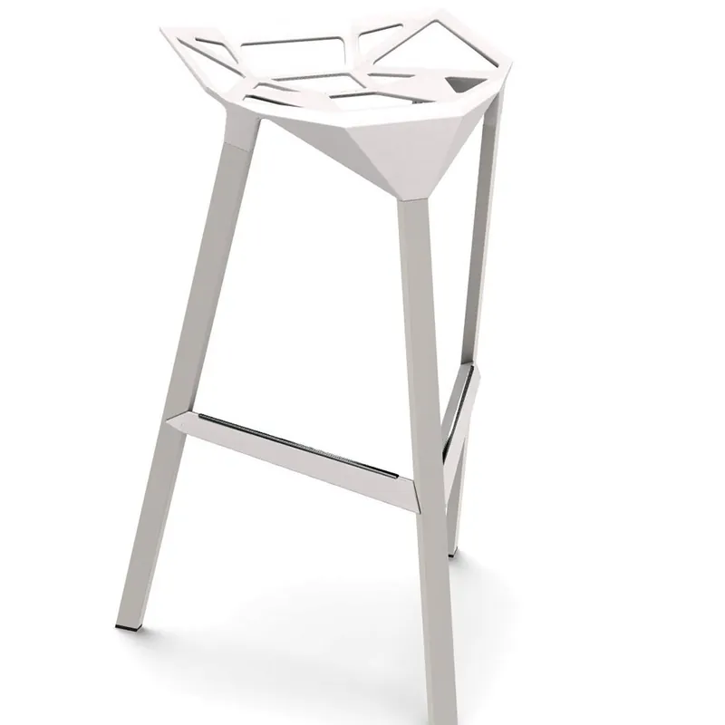 Taburete Magis Stool_One en aluminio anodizado o pintado en poliéster - Mueble de jardin