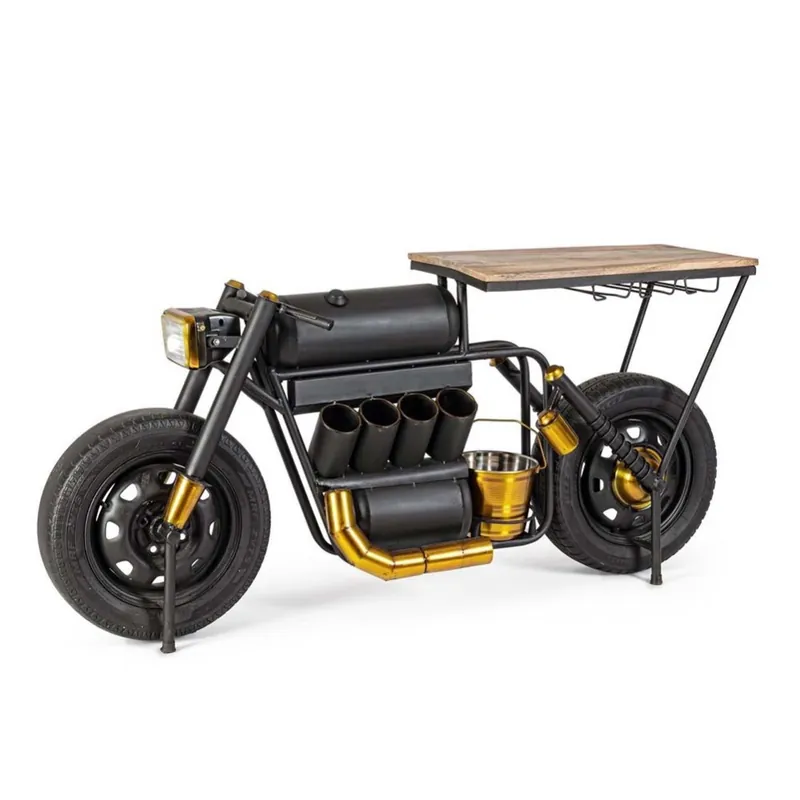 Móvil Bar Moto Speed de Bizzotto - Vintage