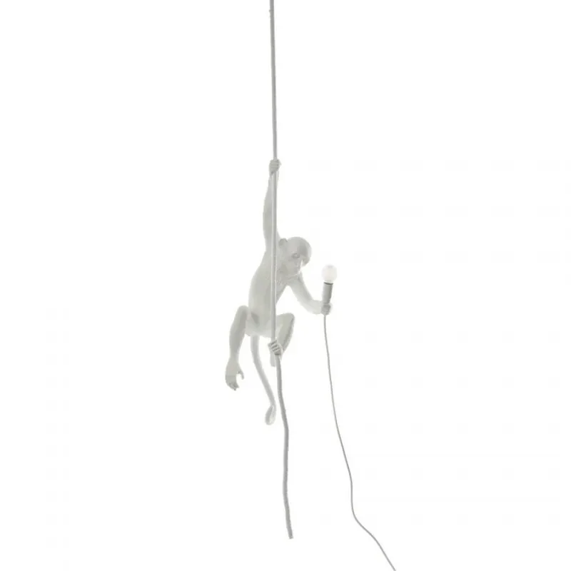 Seletti Monkey Lamp lámpara de suspensión en resina diseñada por Marcantonio - Iluminacion