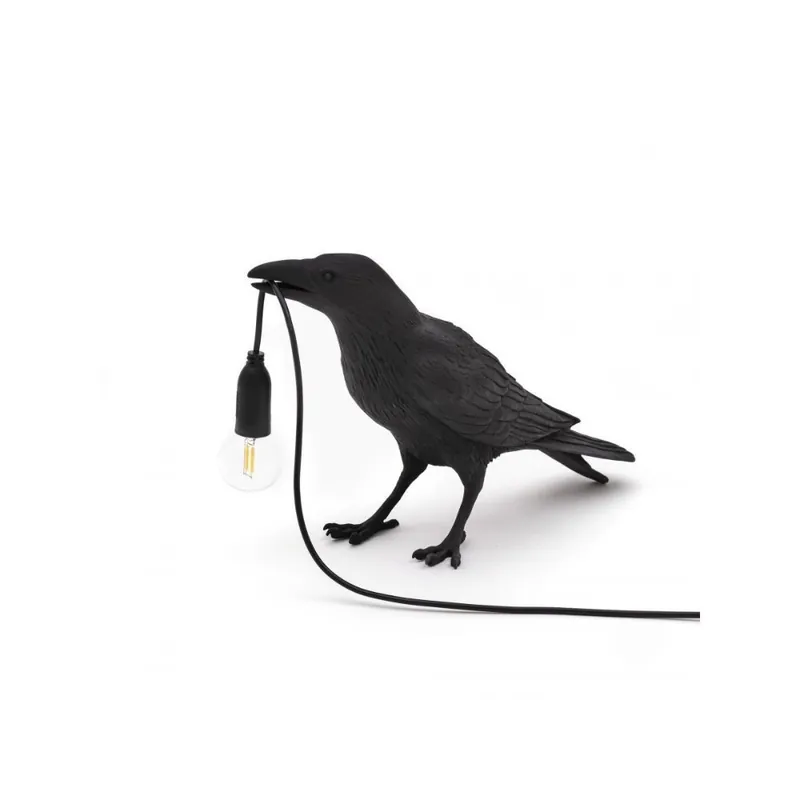 Seletti Bird Lamp Lámpara de mesa de espera diseñada por Marcantonio - Iluminacion