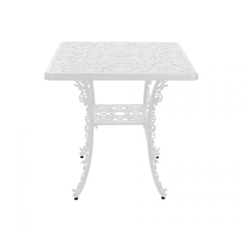 Mesa de jardín Seletti Industry Square disponible en varios colores diseñada por Studio Job - Mueble de jardin