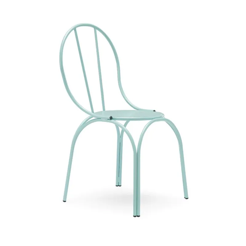 Silla Freixotel Oslo con estructura metálica apta para exterior en varios acabados - Mueble de jardin