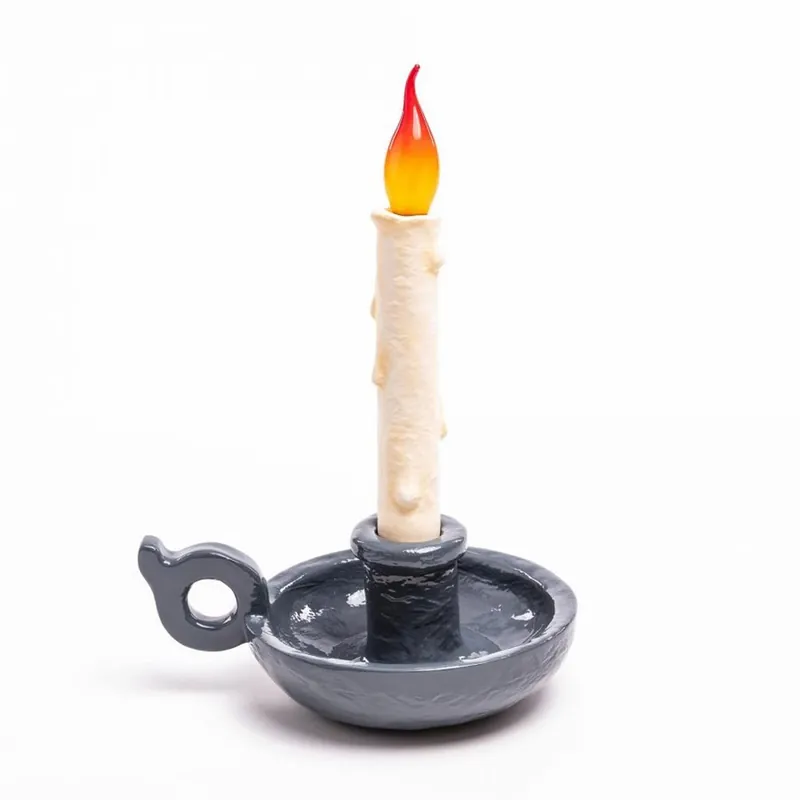 Seletti Grimm Lamp lámpara de mesa con estructura de resina - Mueble de jardin