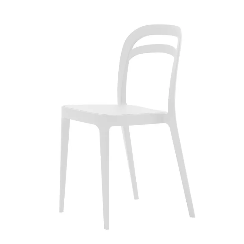 Sillas Julie de polipropileno de Alma Design disponibles en varios acabados. - Mueble de jardin