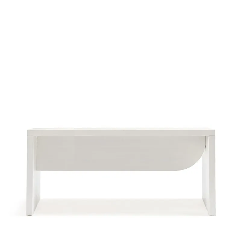 Banco Iperbole de Atipico con estructura de madera disponible en varios acabados - Mueble de jardin