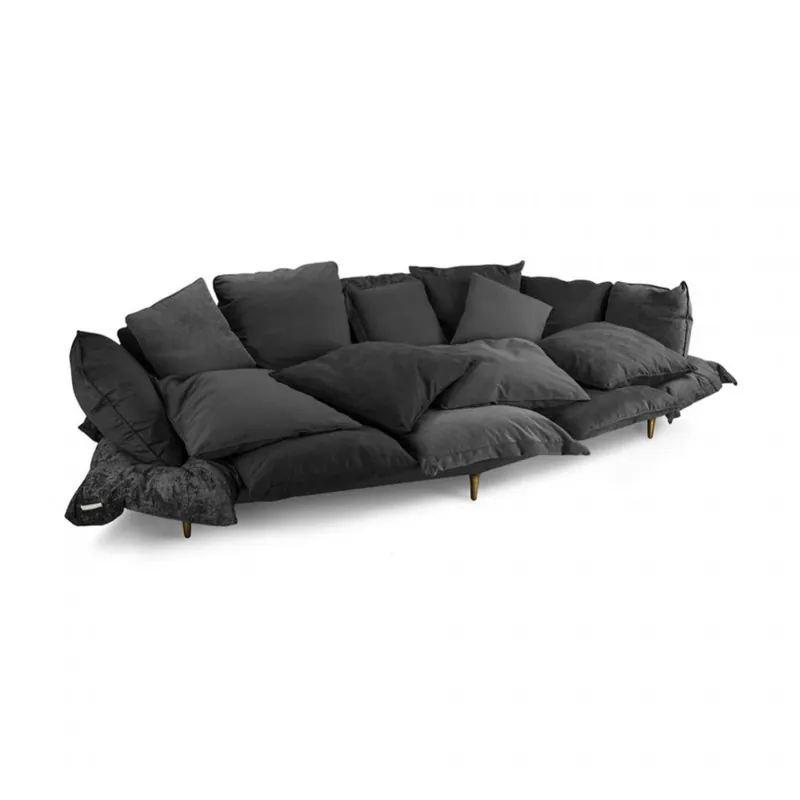 Sofá Seletti Comfy Sofà diseñado por Marcantonio disponible en tres acabados diferentes - Sala de estar