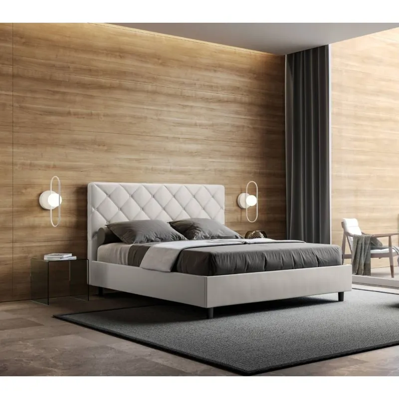 Nueva cama doble Priya de Itamoby con contenedor - zona de dormir