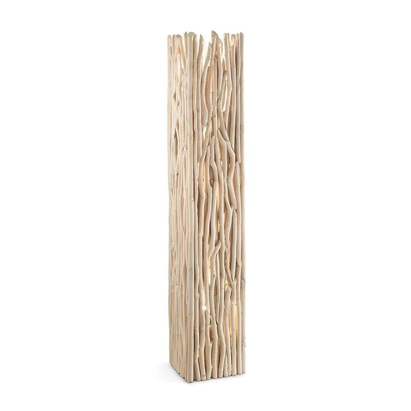 Lámpara Driftwood de Ideal lux fabricada en madera - Iluminacion