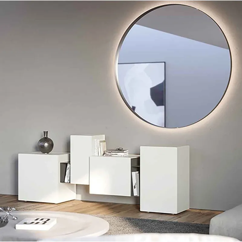Aparador Brooklyn de Minottiitalia con estructura en madera aglomerada - Sala de estar