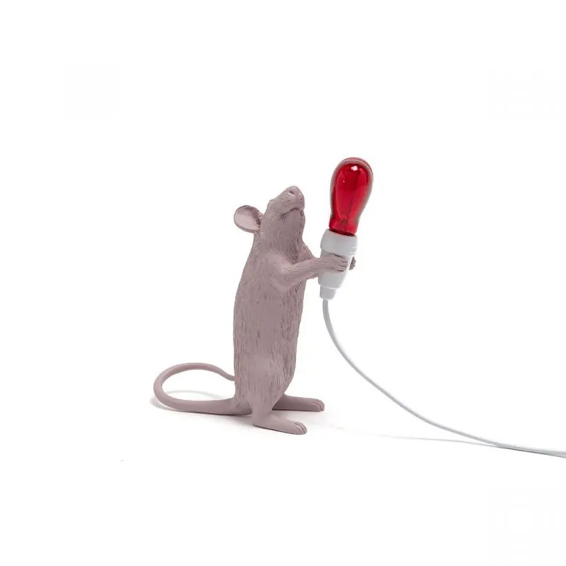 Seletti Mouse Lamp love edition el simpático ratoncito de Marcatonio para una velada especial - Objetos y accesorios