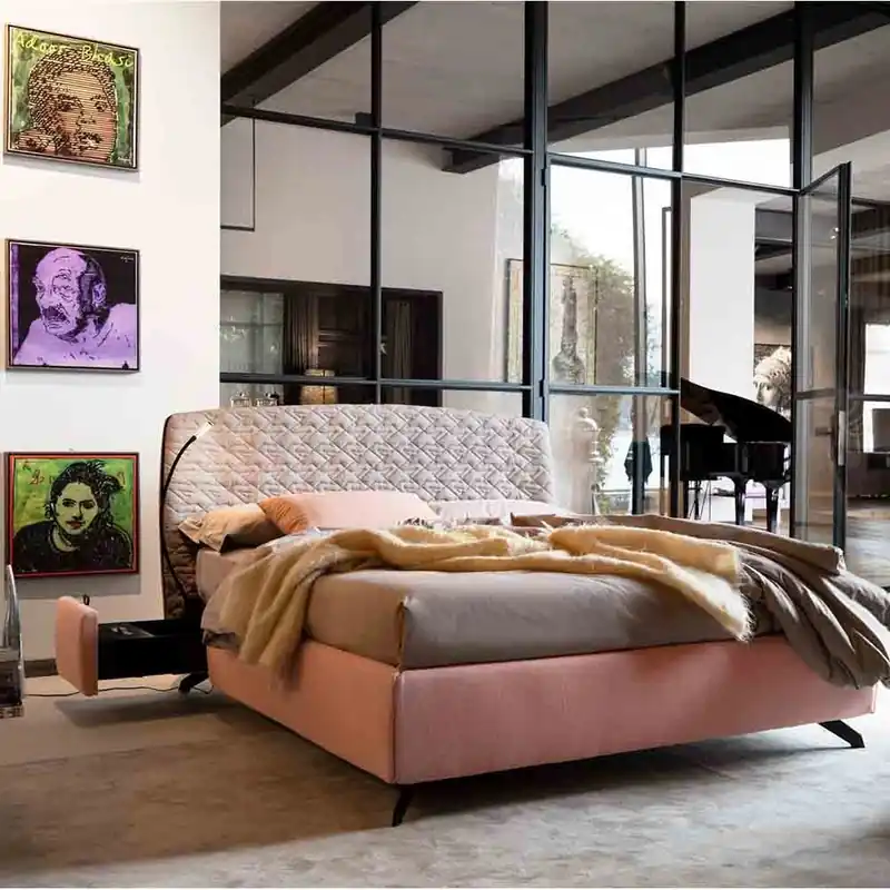 Cama doble Noctis Cama con sistema PopUp integrado - zona de dormir
