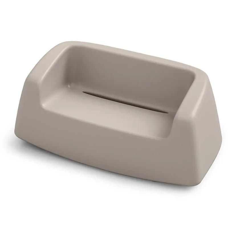 Sofá de exterior Lyxo Sugar fabricado en polietileno resistente a la intemperie - Mueble de jardin