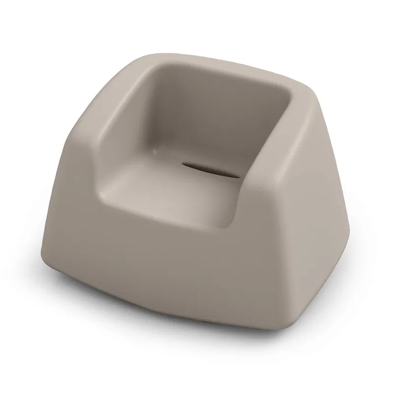 Sillón de exterior Lyxo Sugar de polietileno con líneas fluidas - Mueble de jardin
