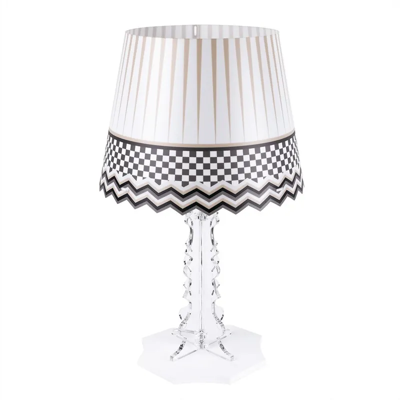 Lámpara de mesa Brighella en plexiglás disponible en muchos acabados - Iluminacion