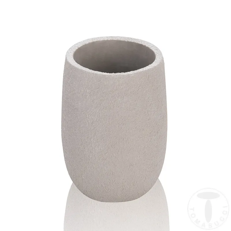 Tomasucci Cement vaso autoportante para cepillos de dientes en poliresina - zona de dormir