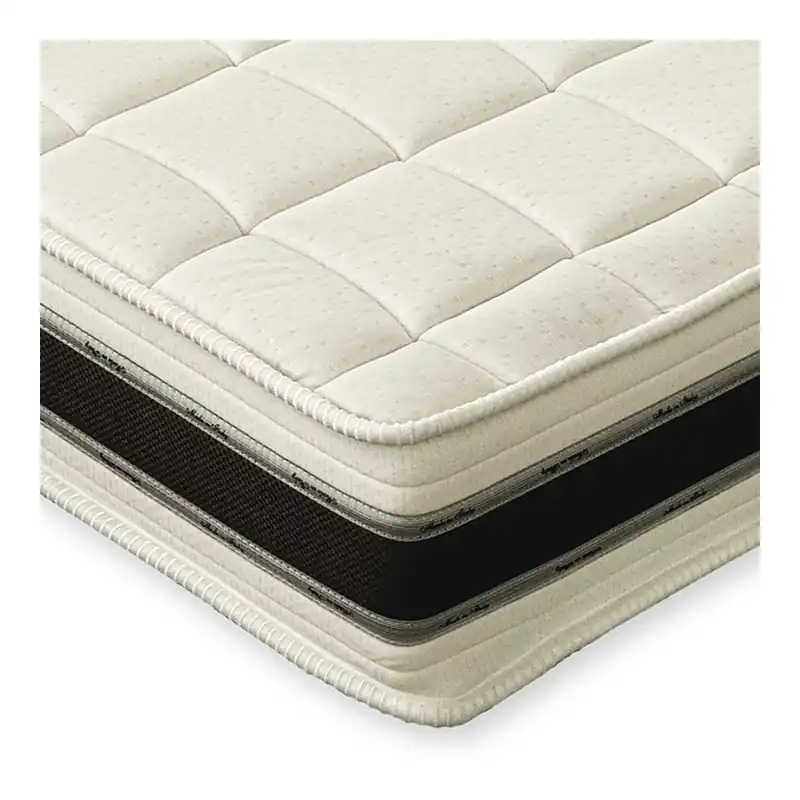 Funda de colchón French Super Memory en tejido elástico mixto poliéster acolchado - zona de dormir