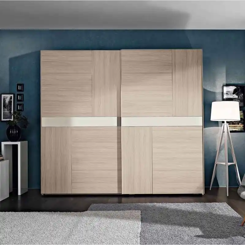 Armario de dos puertas Grace modelo Quadro de MCS Mobili - zona de dormir