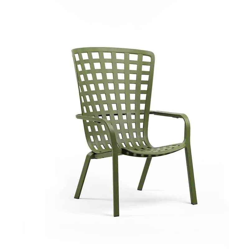 Nardi | Folio y Folio Rocking Sillones reclinables de polipropileno para uso interior y exterior - Mueble de jardin