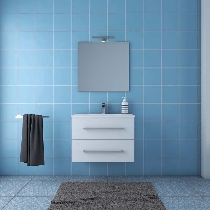 Composición de baño suspendida Rio 75 disponible en varios acabados - zona de dormir