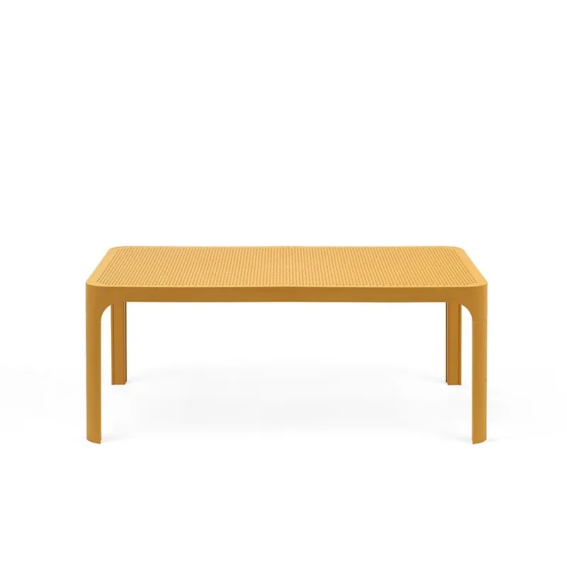 Mesa baja Nardi Net Table 100 en polipropileno disponible en varios acabados - Mueble de jardin