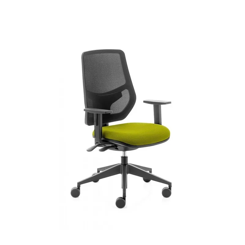 Silla operativa Kyton de Kastel con reposabrazos 2D - Sala de estar