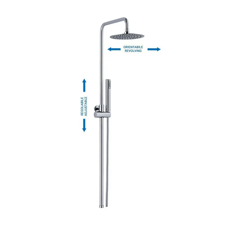 Columna de ducha orientable de Sphera Showers con rociador Vienna - zona de dormir