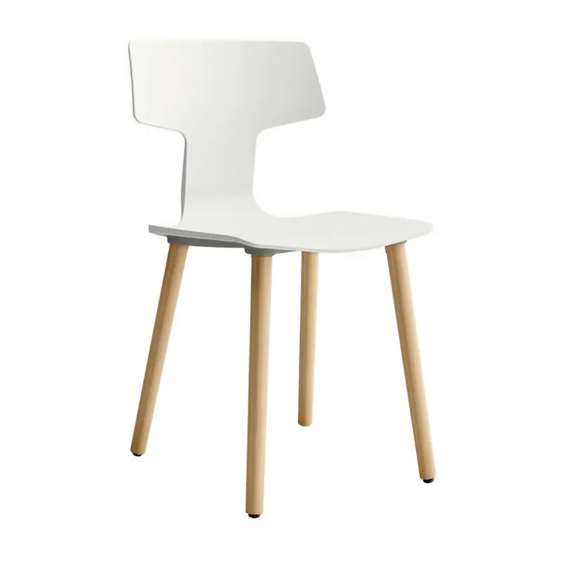 Sillas Colos Split GL estructura de madera carcasa de polipropileno - Sala de estar