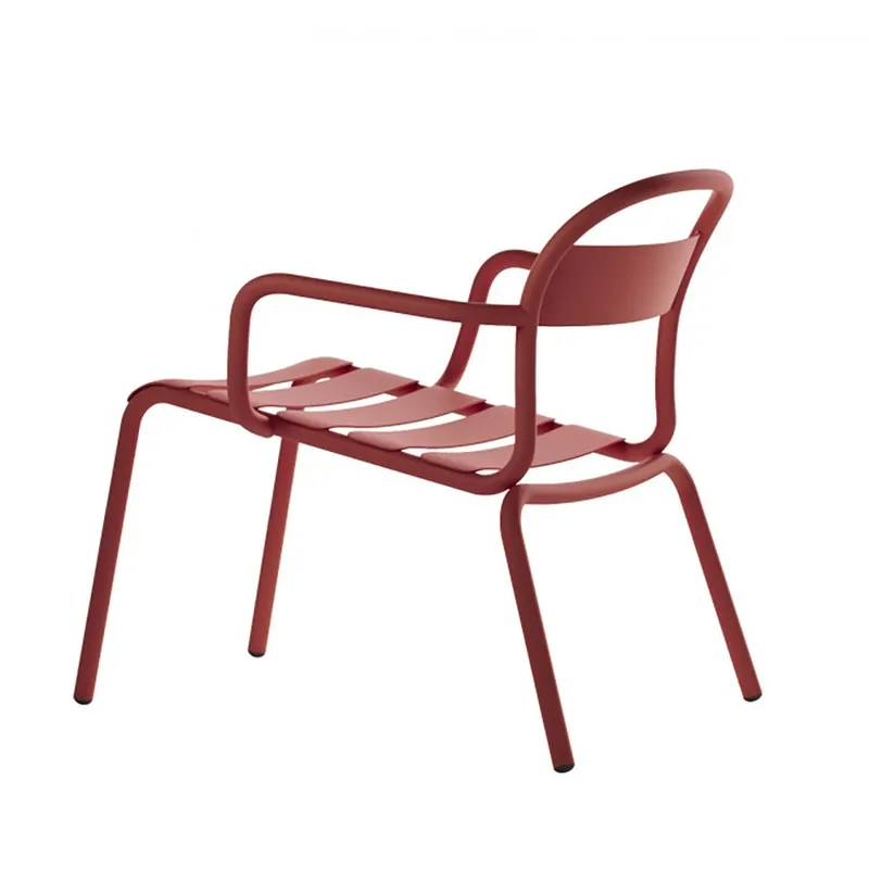 Sillón lounge Colos Stecca L de líneas suaves apto para interior y exterior - Mueble de jardin