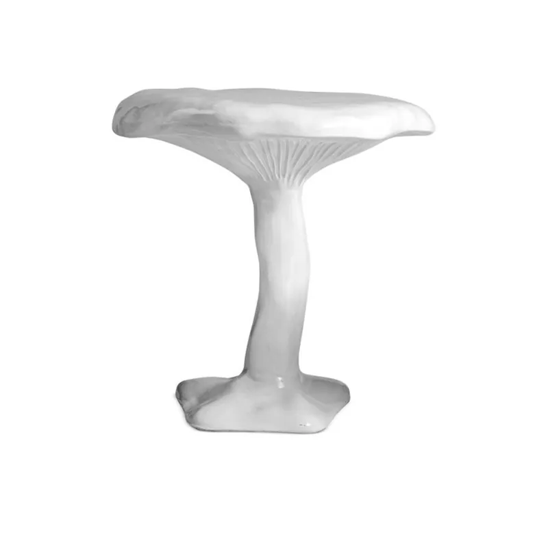 Seletti Amanita mesa redonda en forma de hongo en fibra de vidrio diseñada por Marcantonio - Mueble de jardin