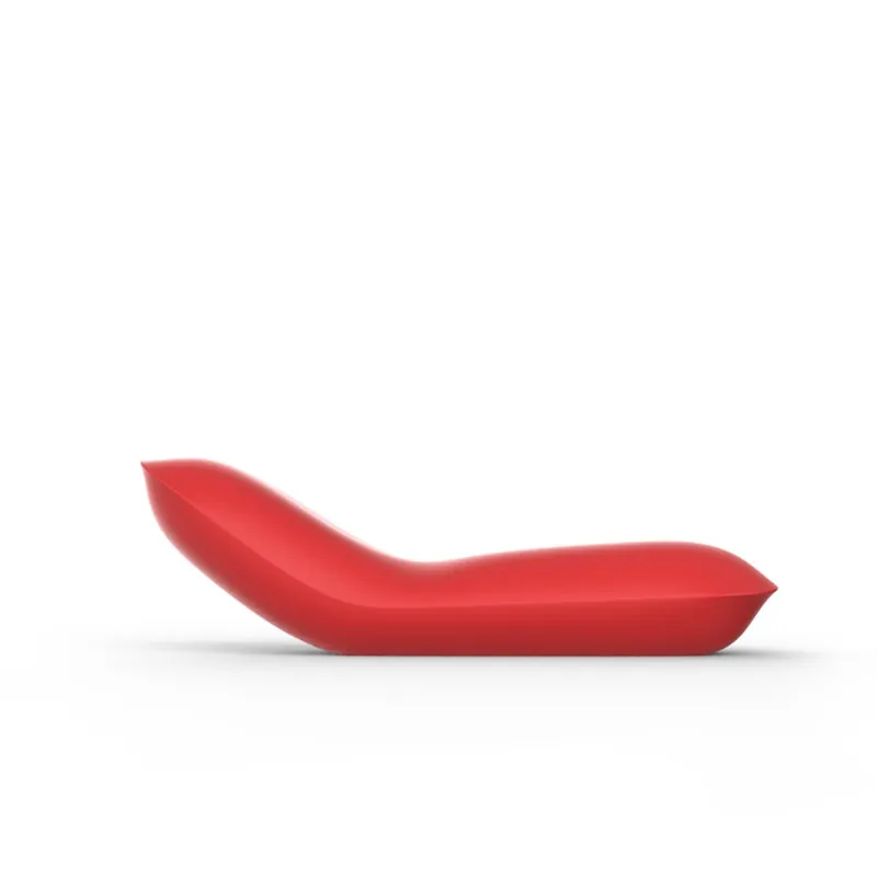 Chaise longue Vondom Pillow Sun Chase diseñada por Stefano Giovannoni - Mueble de jardin