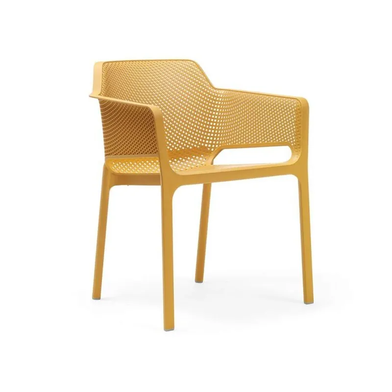 Silla Nardi Net para exterior e interior en resina de fibra de vidrio - Mueble de jardin