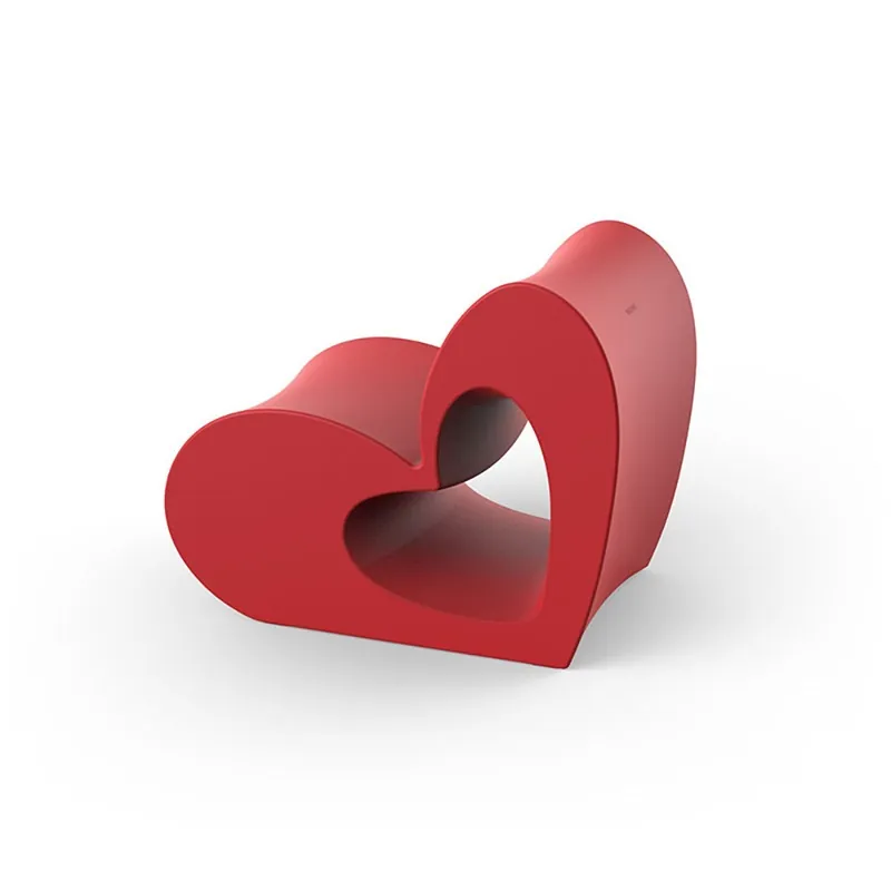 Vondom Agatha silla en forma de corazón para exterior e interior - zona de dormir