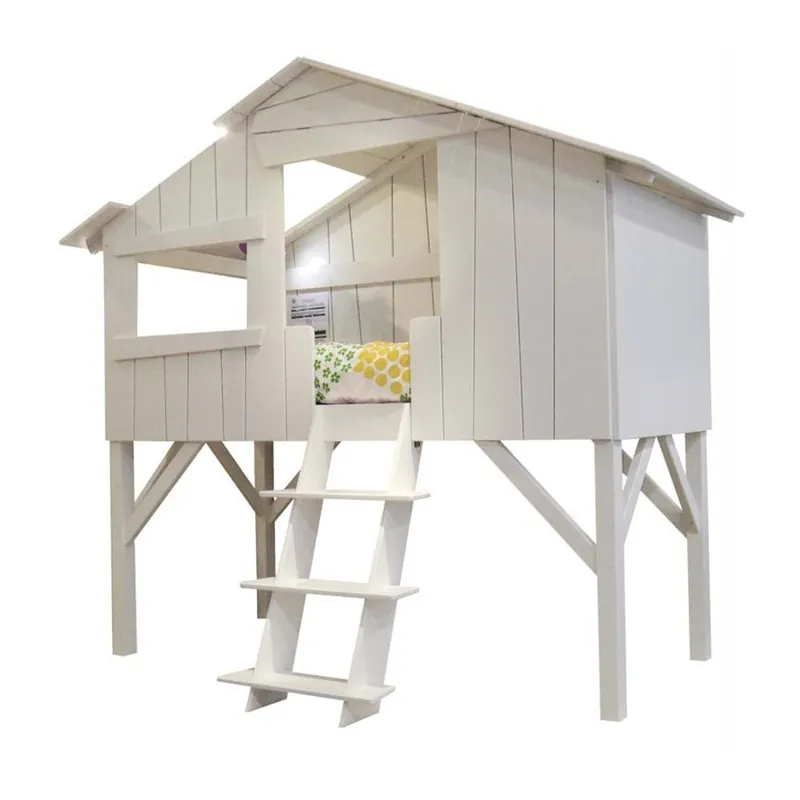 Litera Montessori Treehouse de MDF lacado | Mathy By Bols - zona de dormir