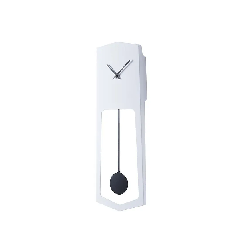 Reloj de pared de péndulo Covo Aika en acero pintado - Objetos y accesorios