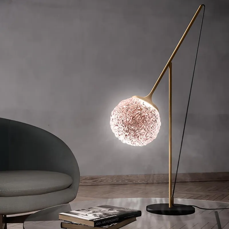 Lámpara de mesa Icone Cristalglobe de metal con difusor de vidrio soplado - Iluminacion